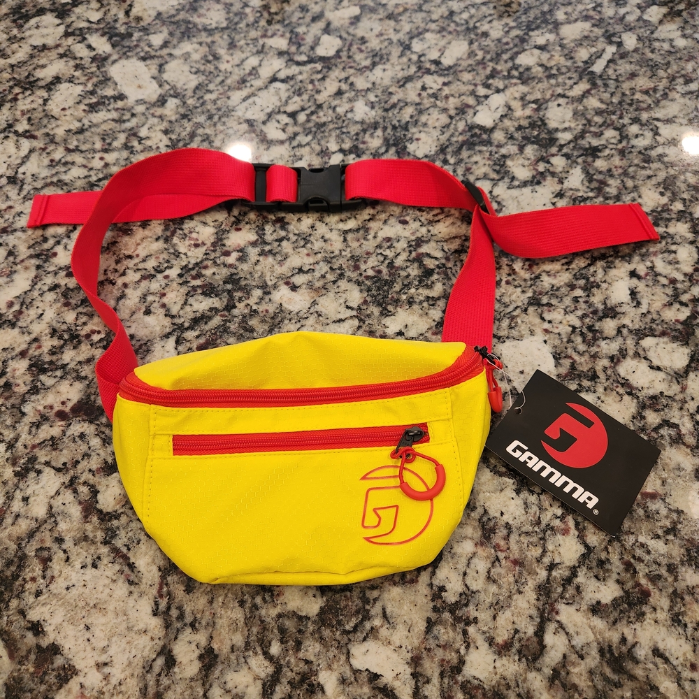 Gamma Pickleball Yellow And Red Tour Fanny Pack NWT